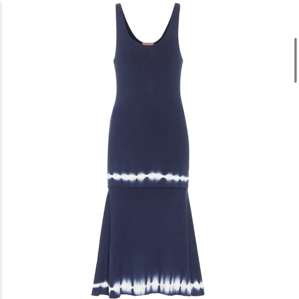 Altuzarra Shinobu Ribbed Tie Dye Midi Dress - Picture 3 of 13